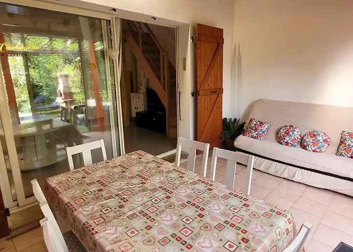 Дом отдыха Duplex Jardin De Pinarello A Pied Пинареллу